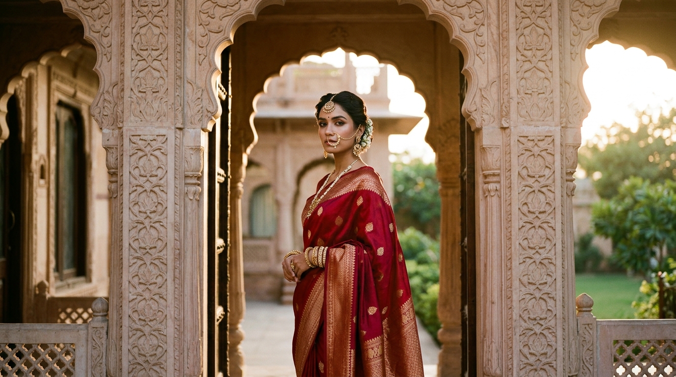 Indian Ethnic & Fashion AI Photography: The Complete Prompting Blueprint for Saree, Festive & Editorial Shoots