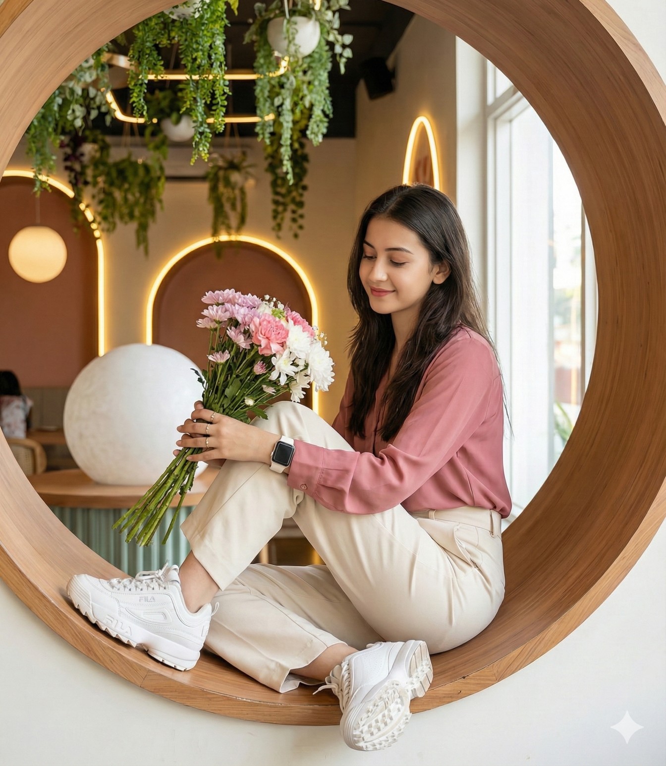 A Moment in the Circle Portrait