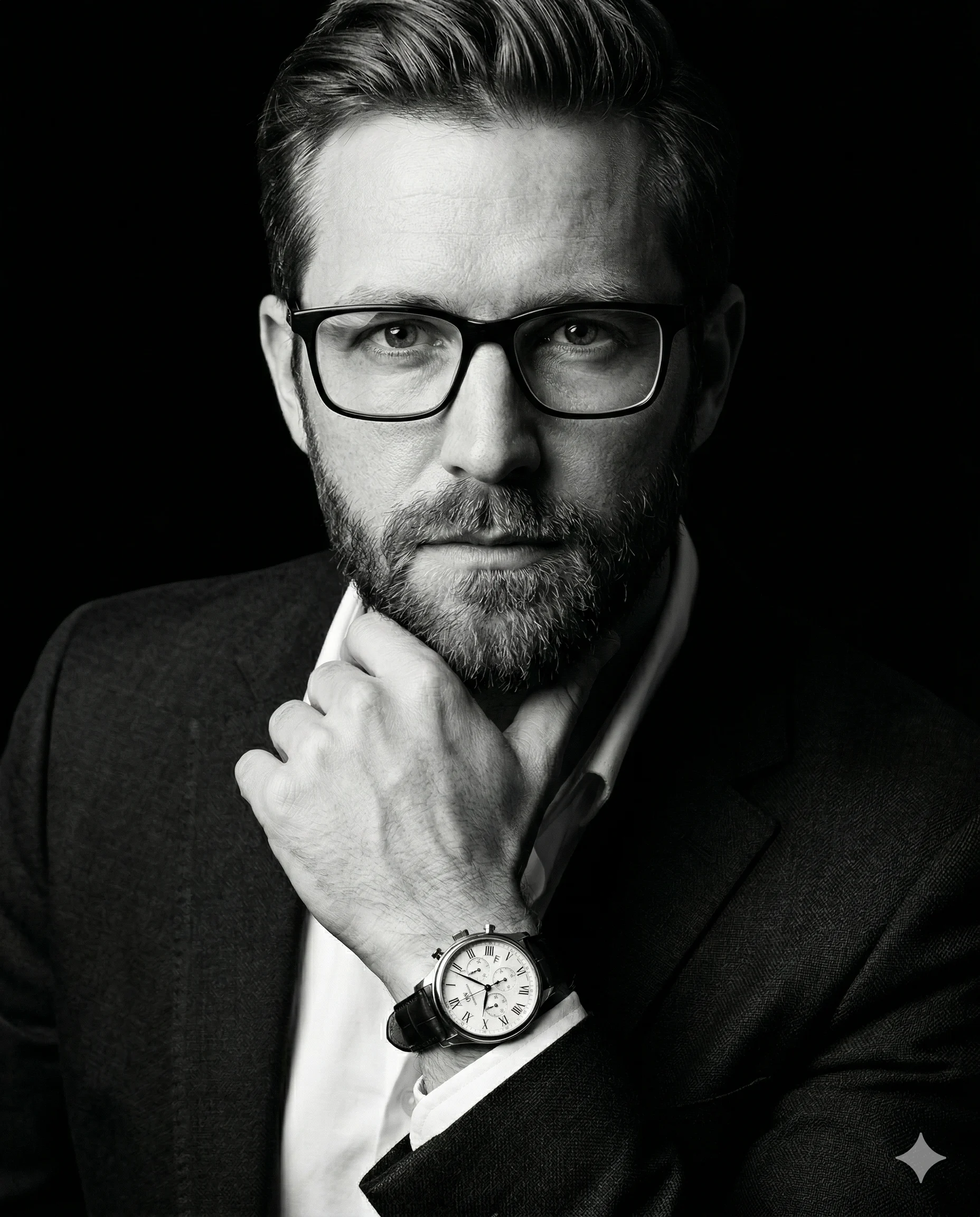 The Strategist Black Portrait