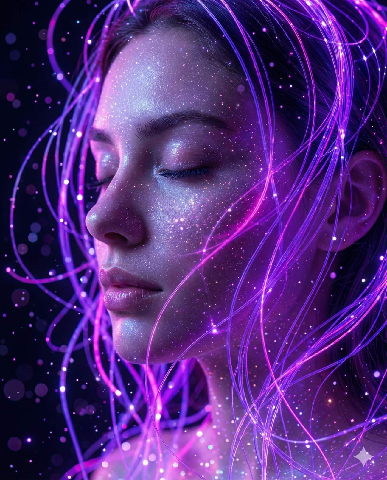 Celestial Entanglement 3d Render