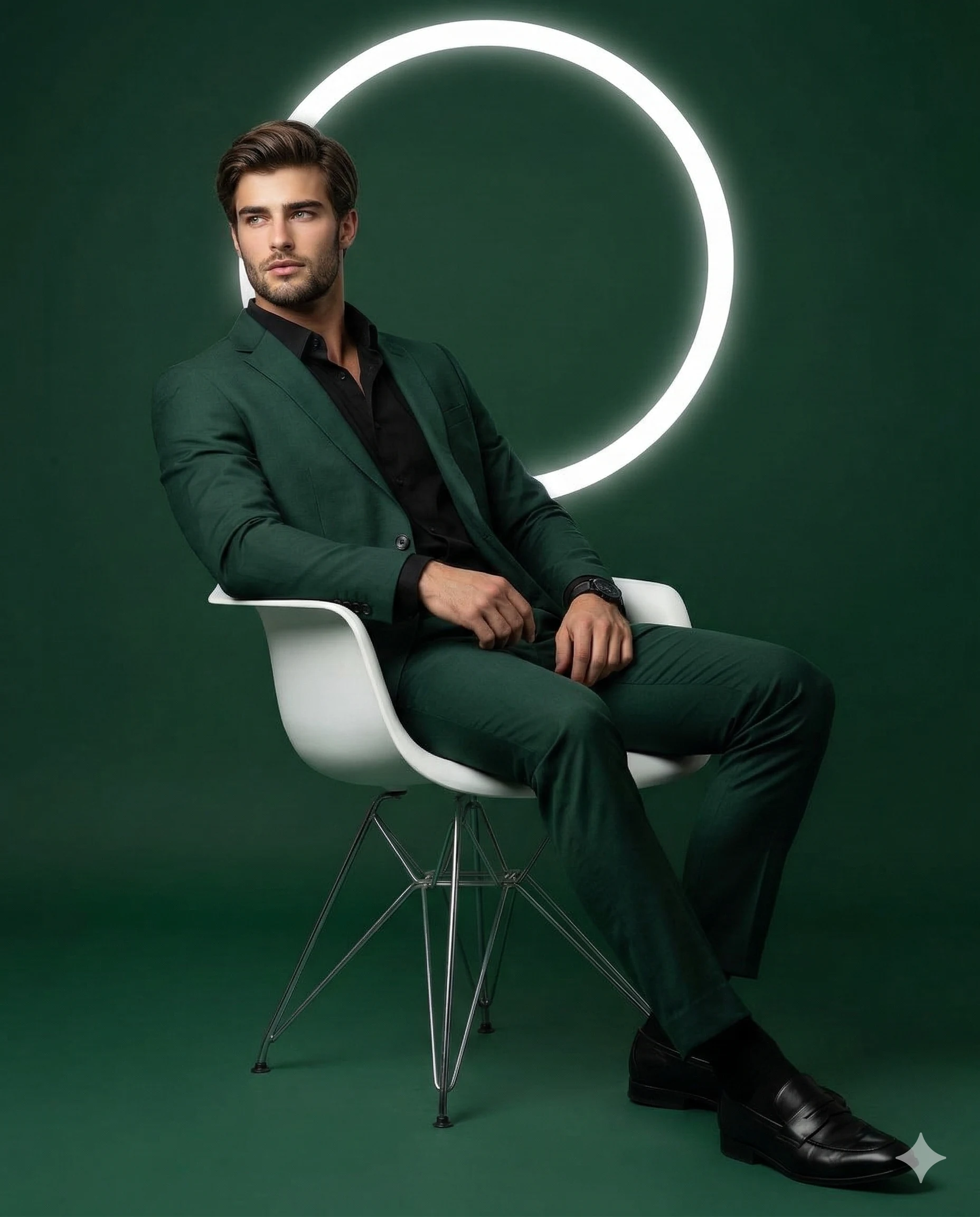 The Green Study Business Portrait
