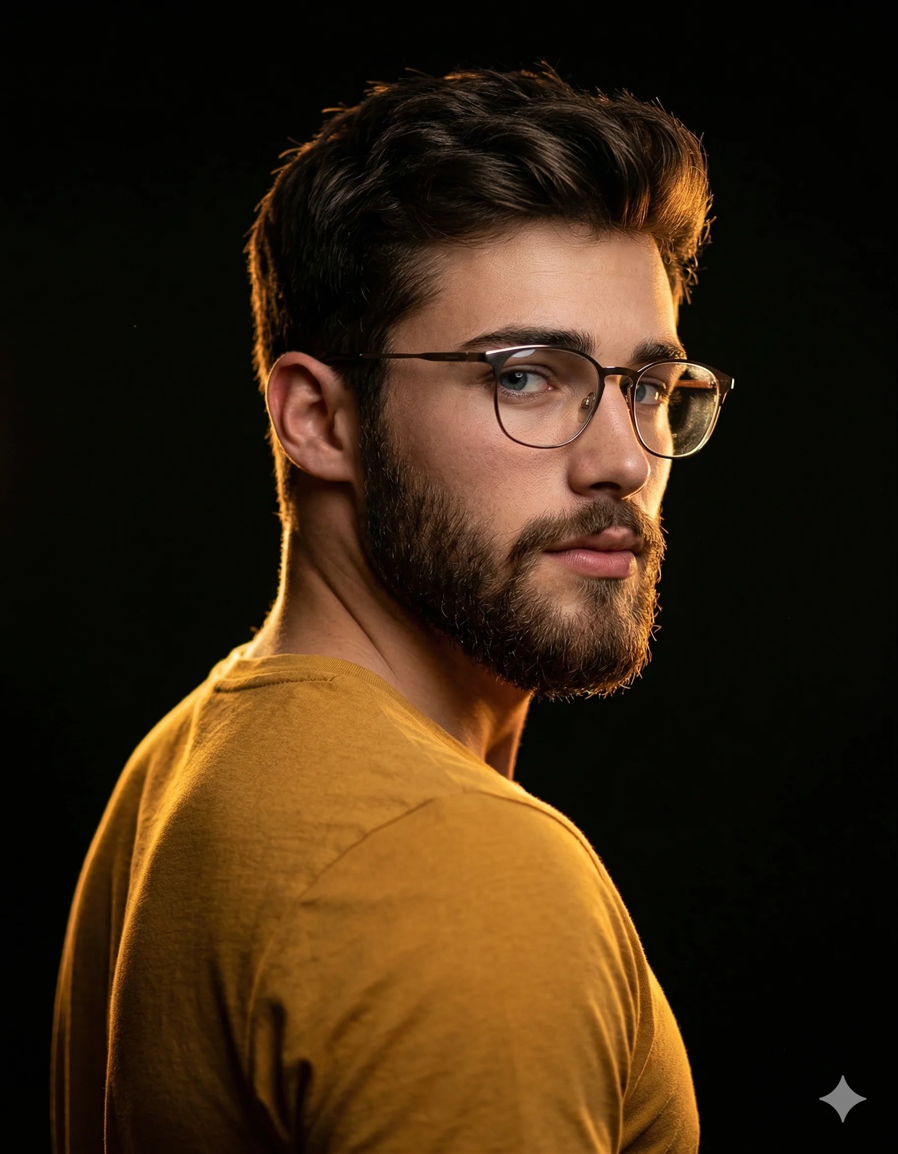 Gilded Rim Profile Picture