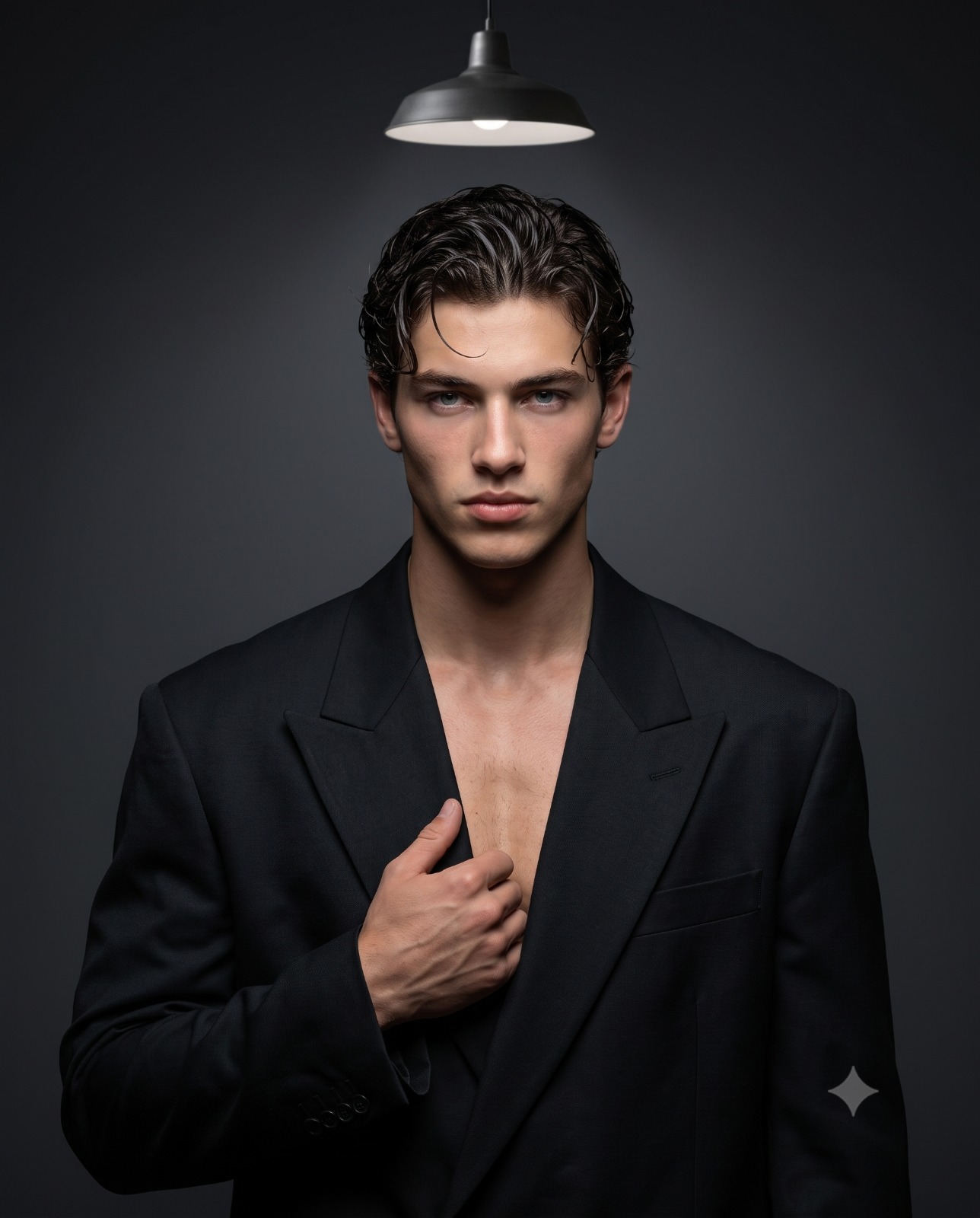 Under the Spotlight Men's Style Portrait