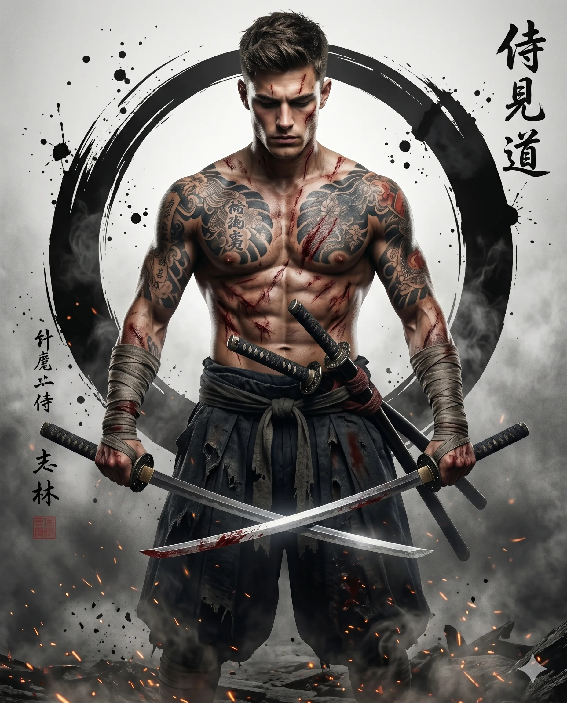 Soul of the Katana Portrait