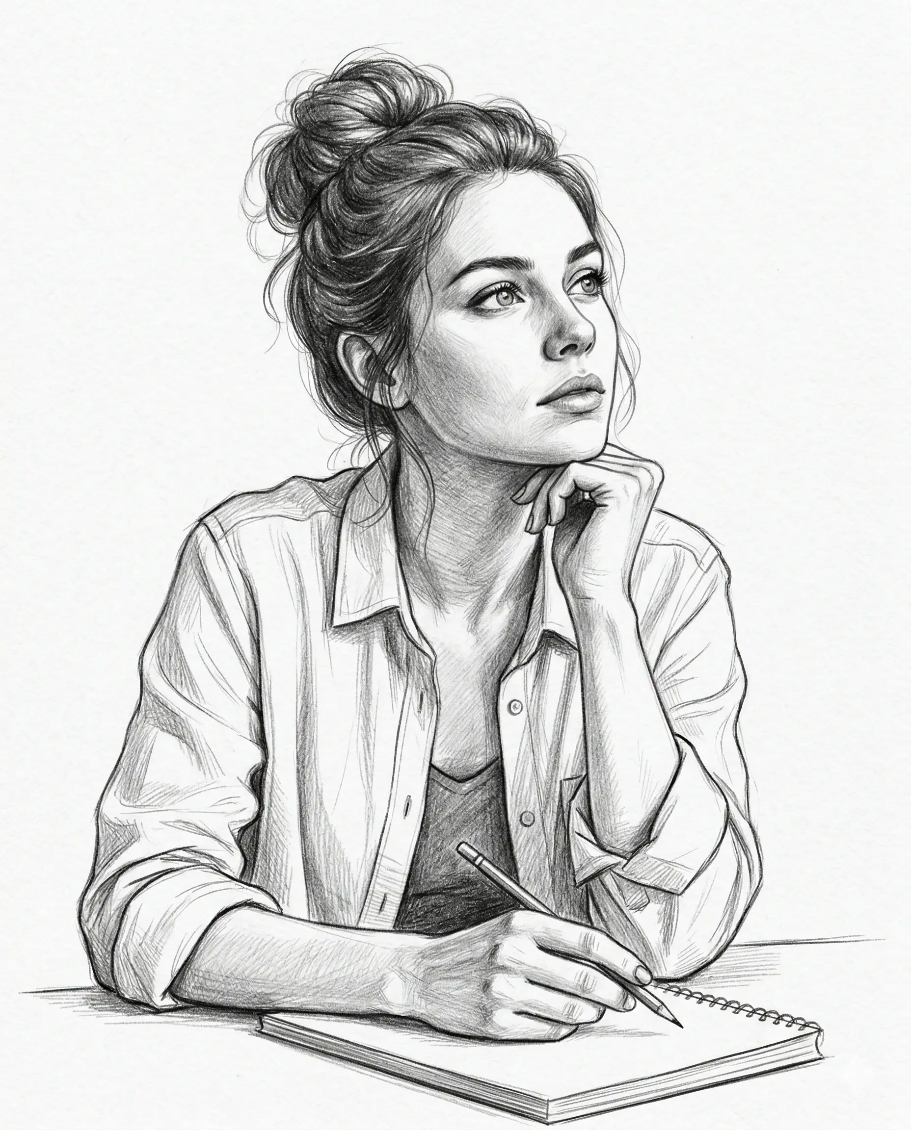 Lines of Thought Drawing Art