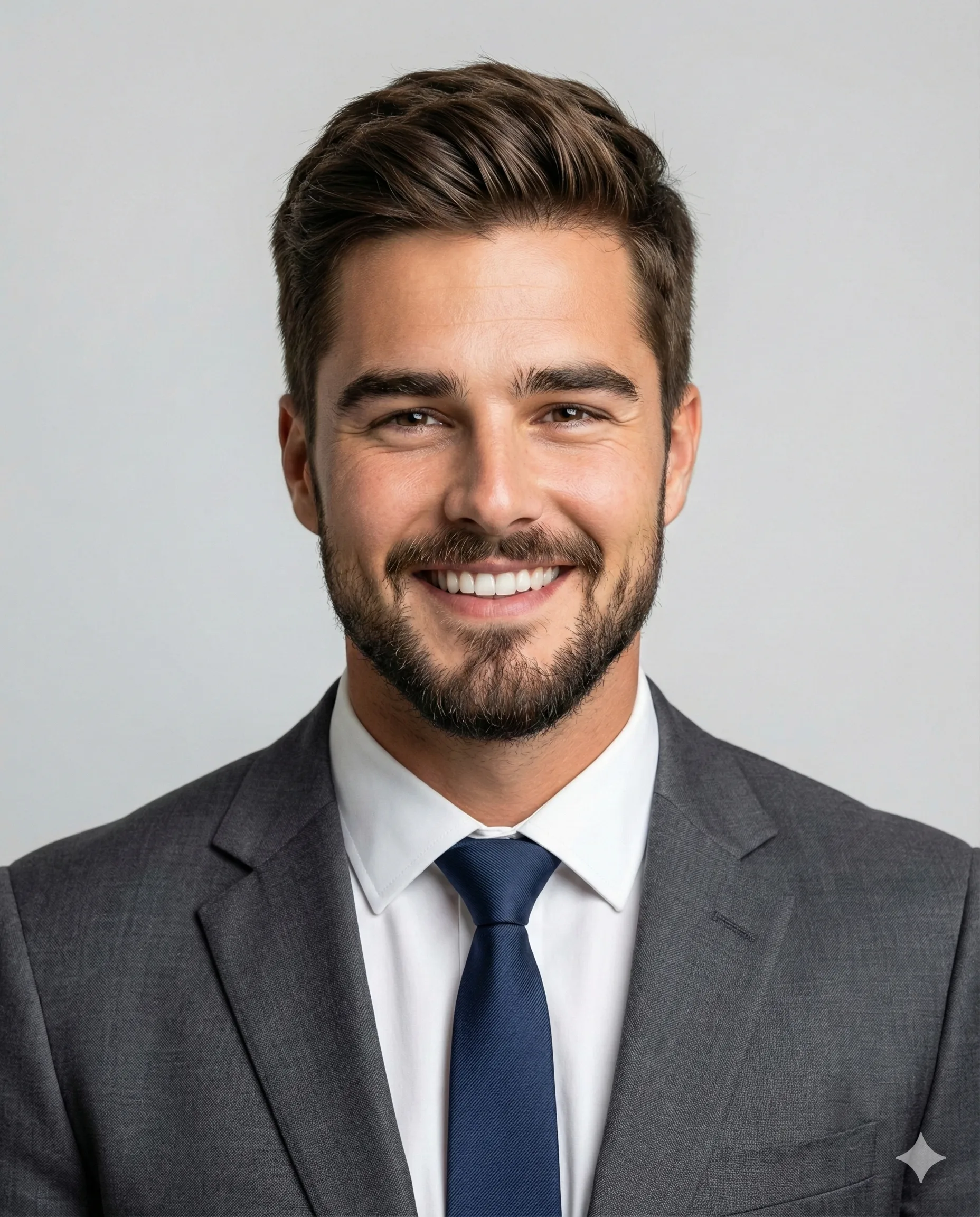 Classic Corporate Headshot Business Portrait