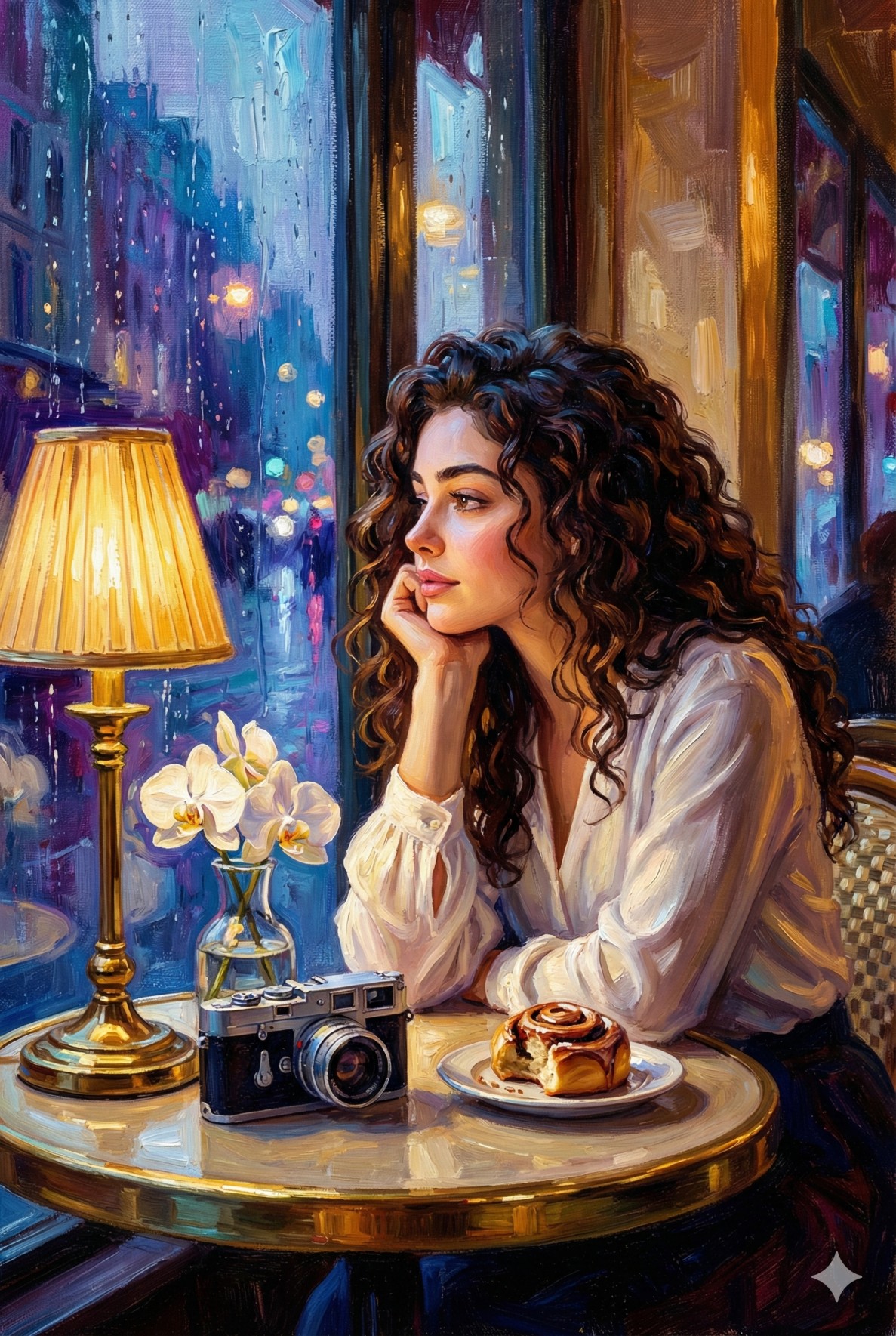 Digital Oil Painting Digital Illustration