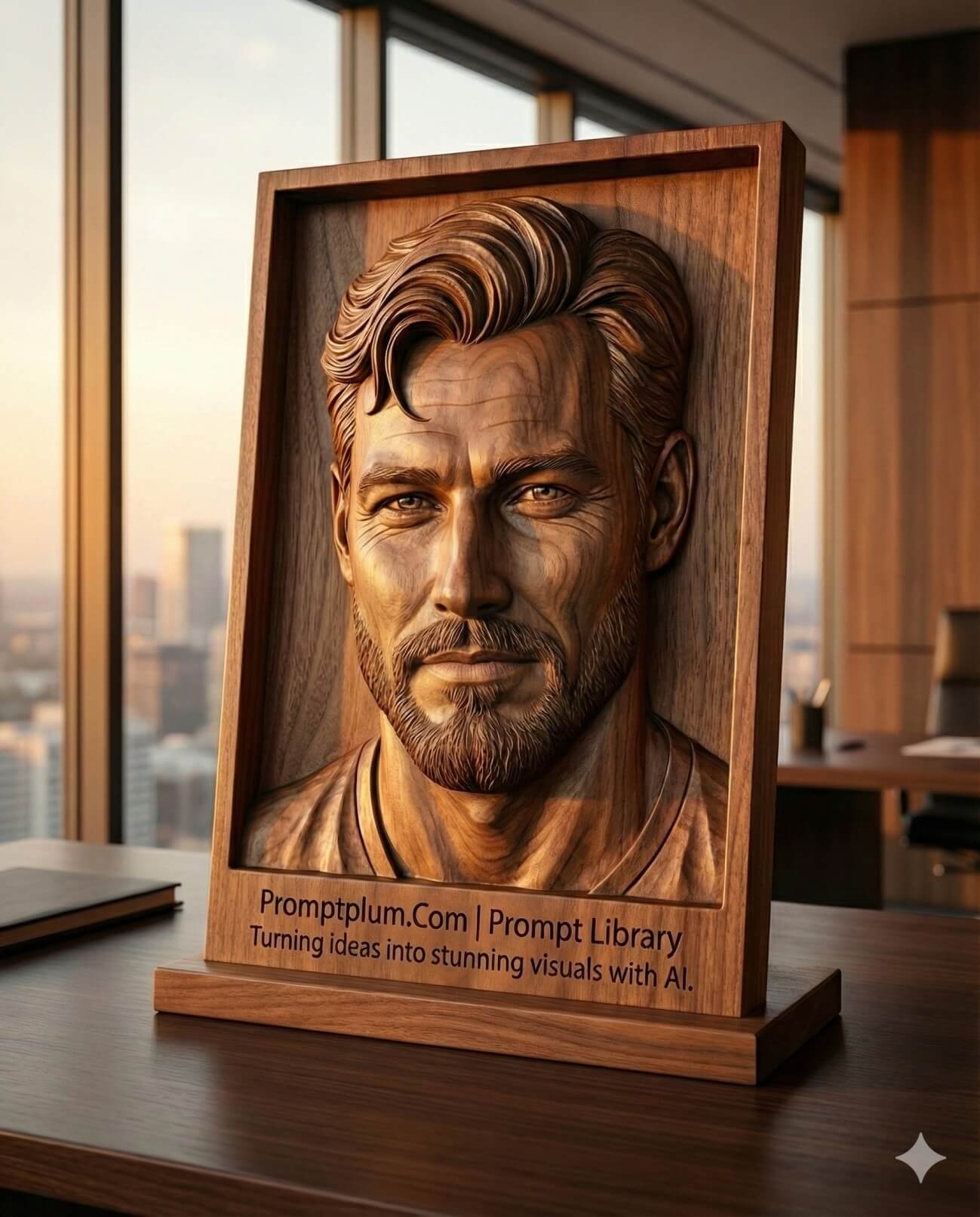 Stunning Visuals in Wood Illustration