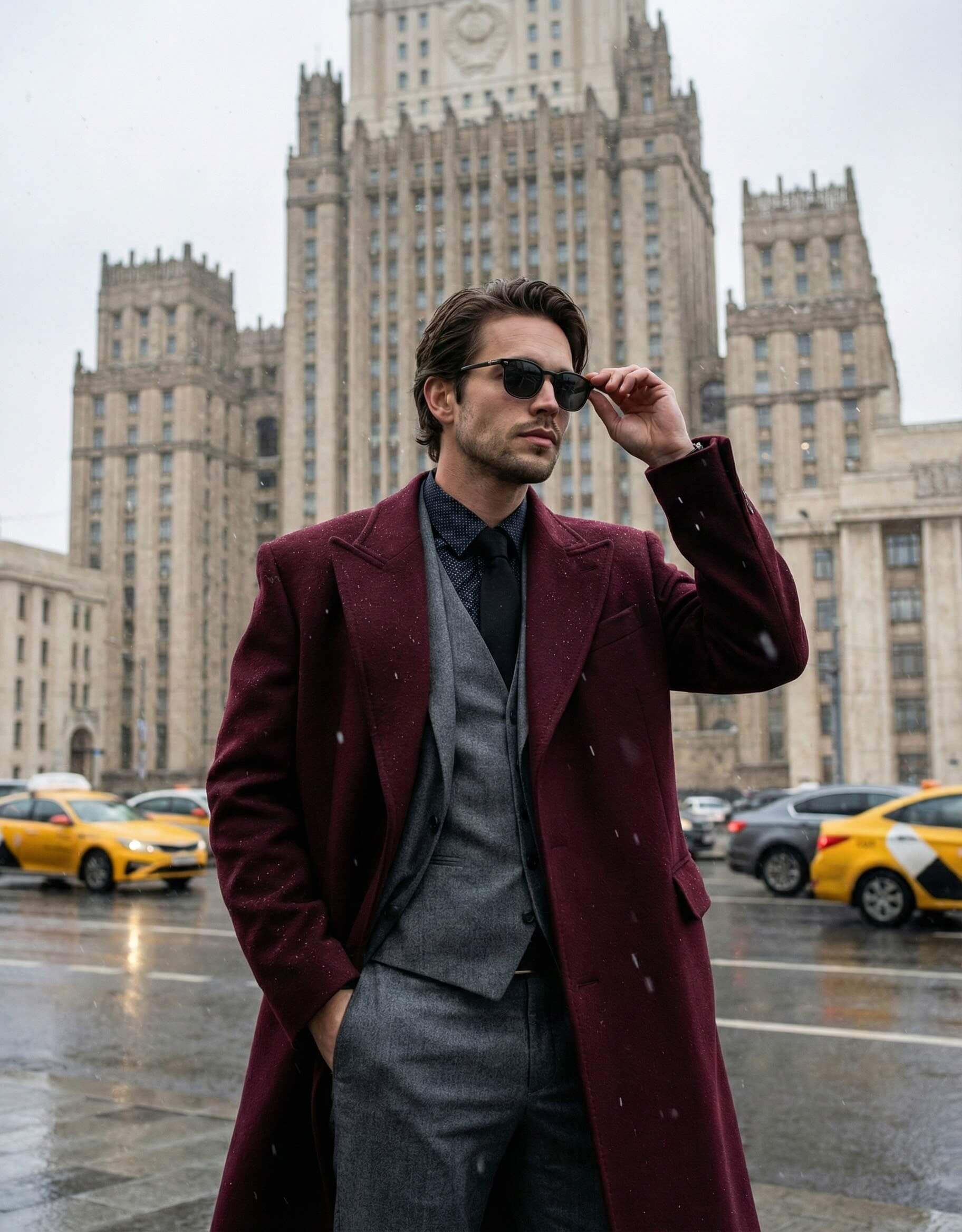 The Moscow Maneuver Fashion Portrait