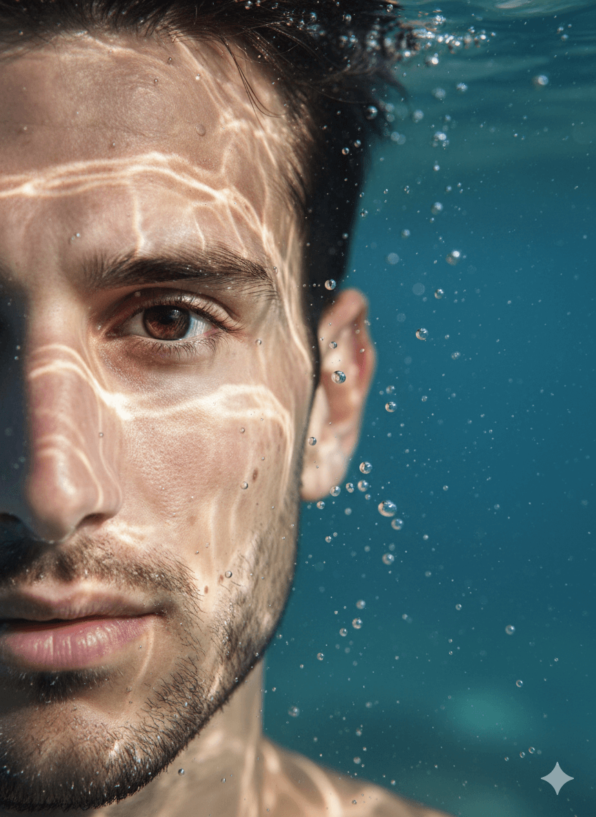 Underwater Portrait High-resolution Portrait
