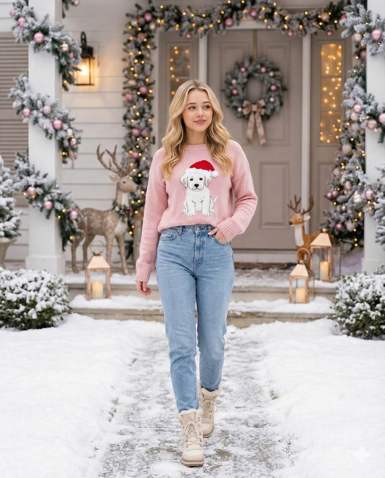 Walking in a Winter Wonderland Portrait